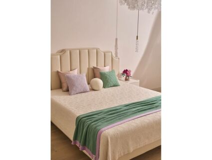 Плед Luxberry TULIP базилик/фиалка 505