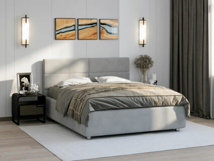 Кровать Nuvola Olivia 2.0 Velutto 26 (с подъемным механизмом) 251