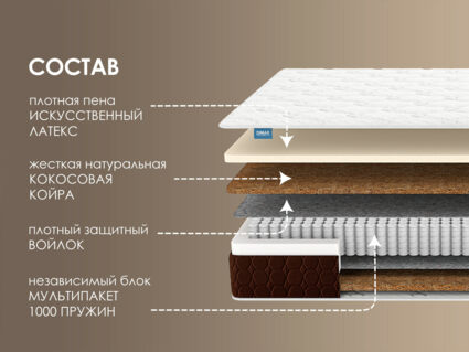 Матрас Димакс Мега хард медиум плюс 49