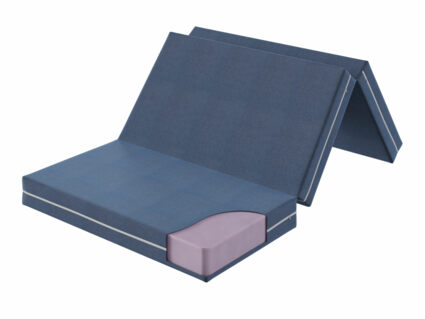 Футон DreamLine Eco (рогожка синяя) 20